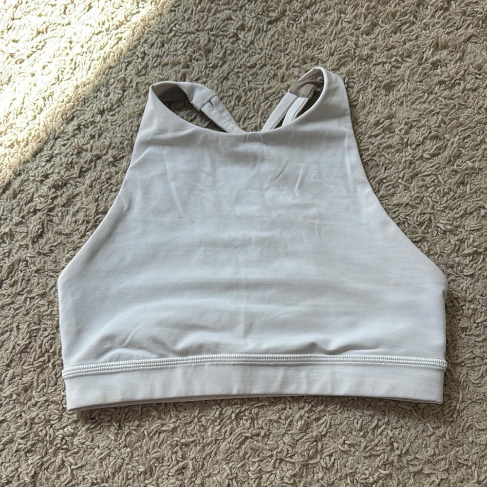 lululemon athletica White Sports Bra